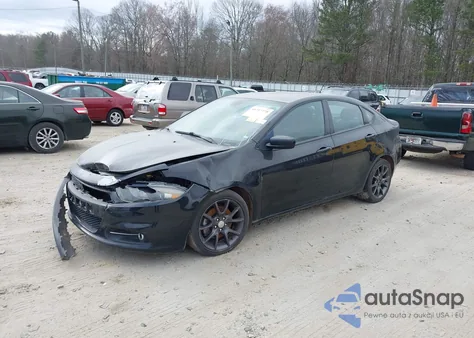 2015 Dodge Dart Sxt из США, поврежденный, VIN 1C3CDFBB0FD266918